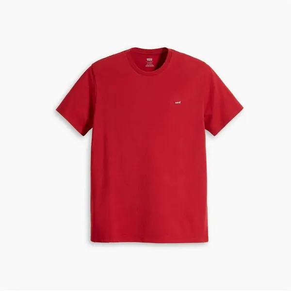 Image of Levis Original T Shirt - Red M