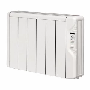 image of Elnur 0.75kW 24 Hour Digital 6 Module Oil Free Thermal Electric Panel Radiator Heater