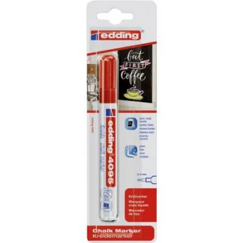 Image of edding Chalk Marker 4095 Round Red