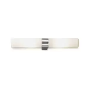 Image of Bathroom wall lamp Tasso Chrome polished 2 bulbs 5.5cm