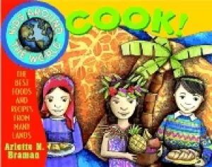 Image of kids around the world cook the best foods and recipes from many lands