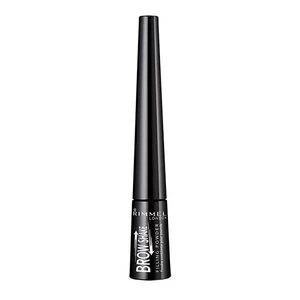 Image of Rimmel Brow Shake Filling Powder Soft Black 4 Black
