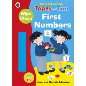 Image of Start School with Topsy and Tim: Wipe Clean First Numbers by Jean Adamson (Paperback, 2011)