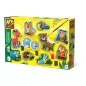 image of Forest Animals Casting and Painting Set