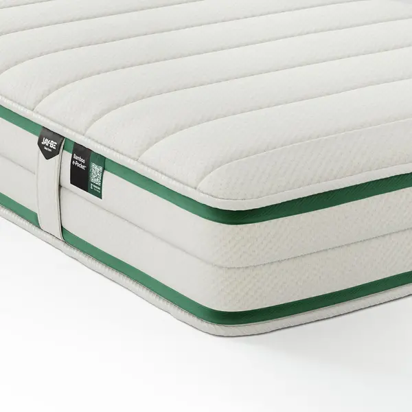 Jay-Be JAY-BE Natural Bamboo E-Pocket Kids Single Mattress