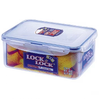 Image of Lock & Lock Food Storage Container - Rectangular 2.6L (250 x 180 x 93mm)