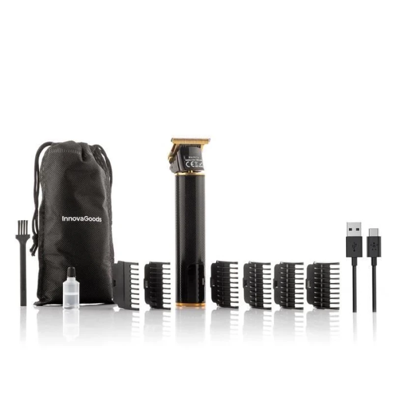Image of Sublime Market Connect Professional Rechargeable Hair and Beard Trimmer with Accessories Triher InnovaGoods