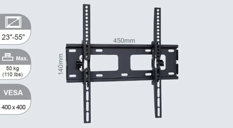 Image of Vivolink VLMW2355T TV mount/stand 139.7cm (55") Black