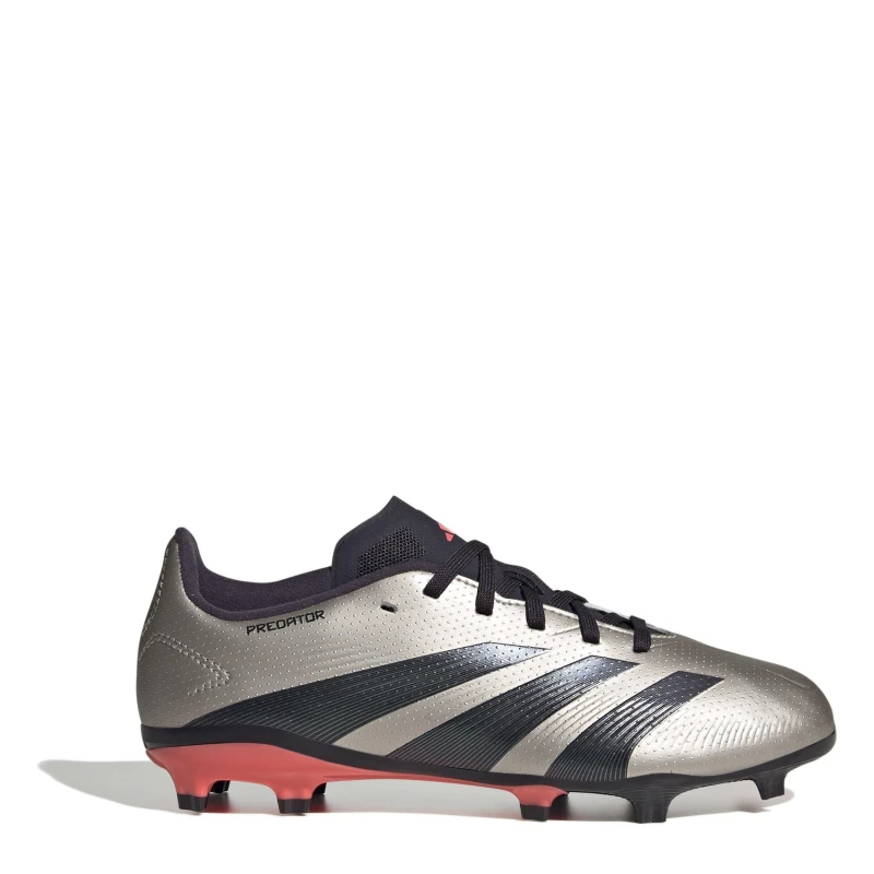 Image of adidas Predator League Children's Firm Ground Football Boots - Silver Silver 3