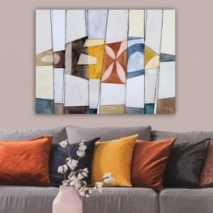 Image of 265904369_70100 Multicolor Decorative Canvas Painting