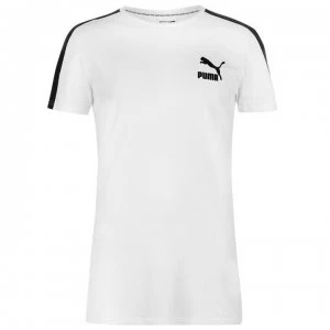 Puma T7 Archive Logo T Shirt - White