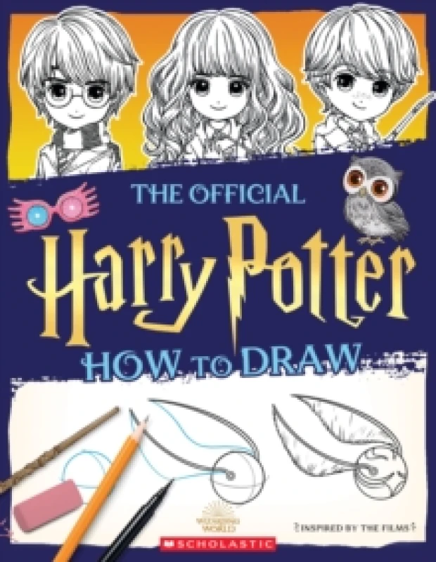 Image of official harry potter how to draw 9781339032313