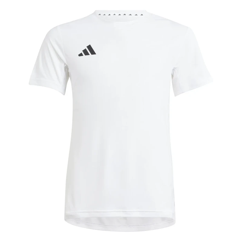 Image of adidas Team T-Shirt Juniors - White White 9 - 10 Years