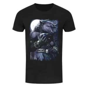 Image of Requiem Collective Mens Minotaur Of Destruction T-Shirt (X Large (42-44in)) (Black)