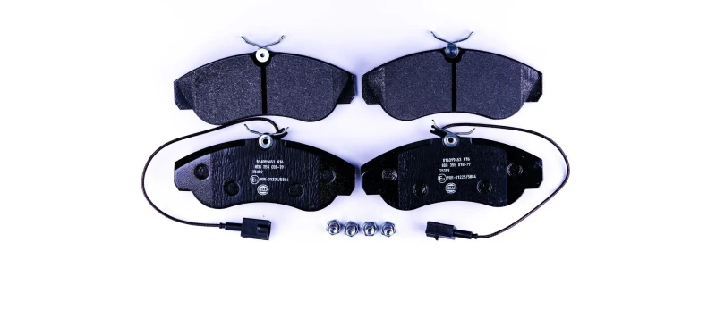 Image of HELLA Brake pad set HELLA 8DB 355 018-791