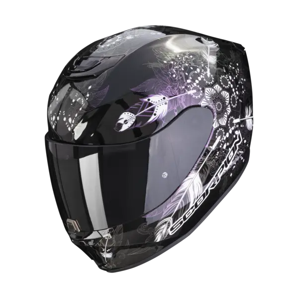 Scorpion Exo-391 Dream Black-Chameleon Full Face Helmet L