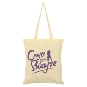 Image of Grindstore Crayze For Swayze Tote Bag (One Size) (Cream/Purple)