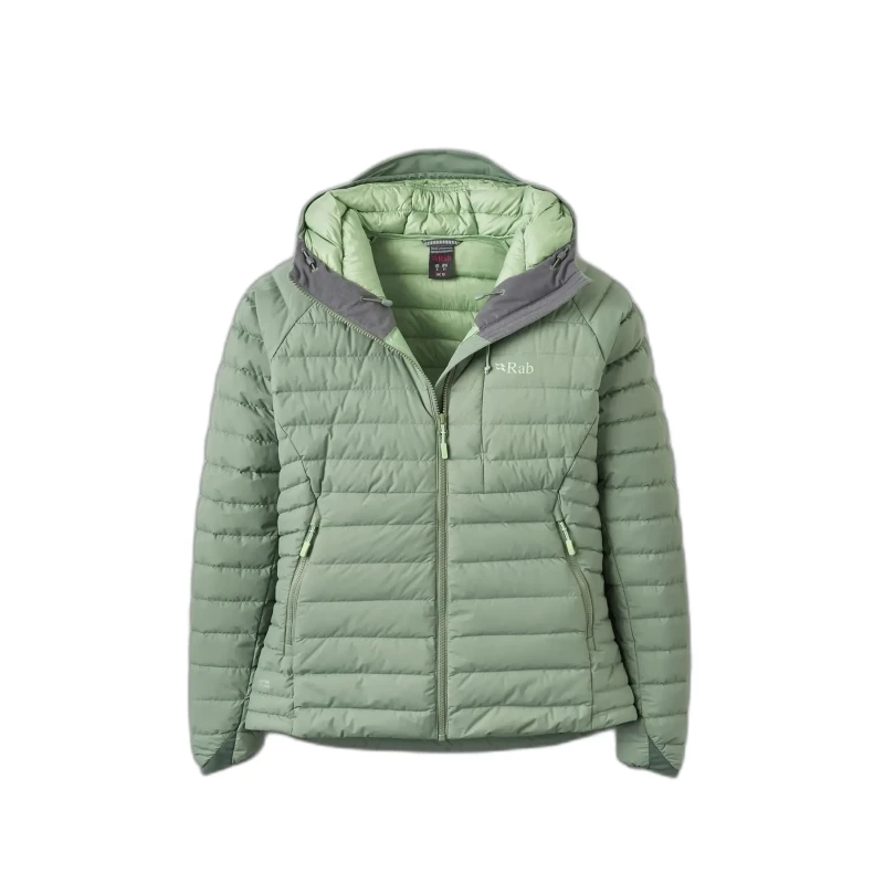 Image of Womens Puffer jacket Rab Microlight Vert Female S