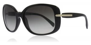 image of Prada PR08OS Sunglasses Black 1AB0A7 57mm