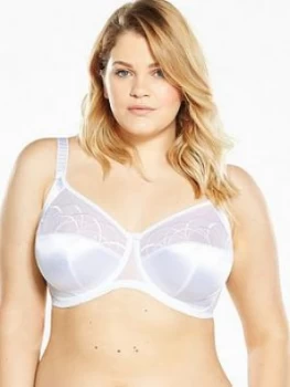 image of Elomi Elomi Cate Underwired Full Cup Banded Bra - White, Size 38, Women