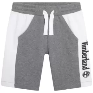 image of Timberland Boys Contrast Side Panel Bermuda Short In Charcoal - Size 10 Years