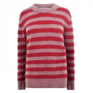 image of Sofie Schnoor Alex Stripe Jumper - Pearl Rose