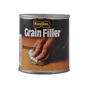 image of Rustins Grain Filler Mahogany 230g