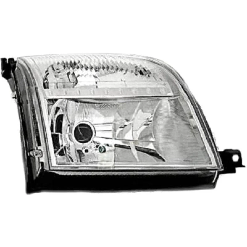 Image of DIEDERICHS 1475080 Headlights H4, Right, with motor for headlamp levelling Headlight (259)