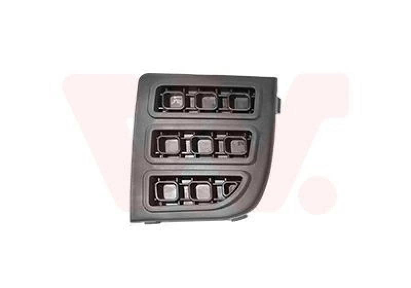 Image of VAN WEZEL Bumper grill VAN WEZEL 1811591