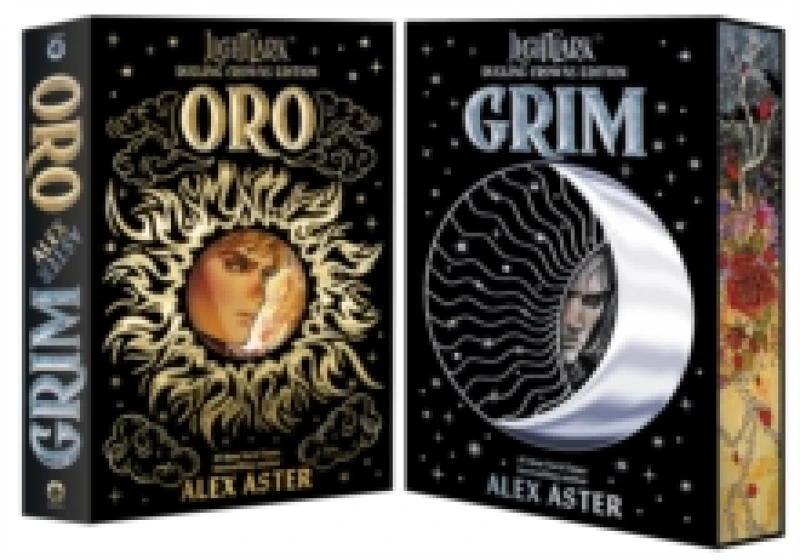 Image of Grim and Oro: Dueling Crowns Edition (A Lightlark Saga Deluxe Companion Book) Hardback