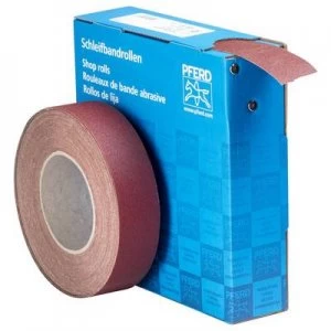 image of PFERD 45016412 Sandpaper roll Grit size 120 (L x W) 25 m x 38mm 25 m