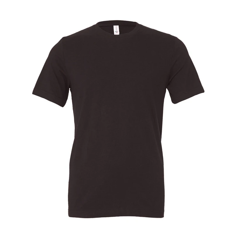 Image of Bella + Canvas Mens Crew Neck T-Shirt in Mid Grey Size: XS Mid Grey Male XS