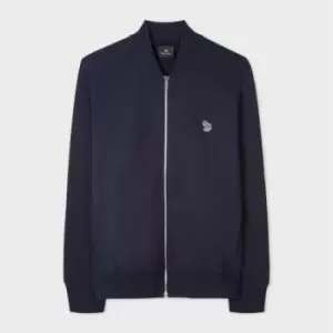 Image of Ps Paul Smith Mens Reg Fit Zip Bomber Zebra