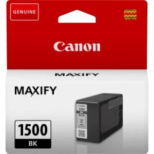 Image of Canon PGI1500 Black Ink Cartridge