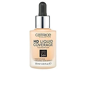 Image of HD LIQUID COVERAGE FOUNDATION lasts up to 24h #030-sand beig