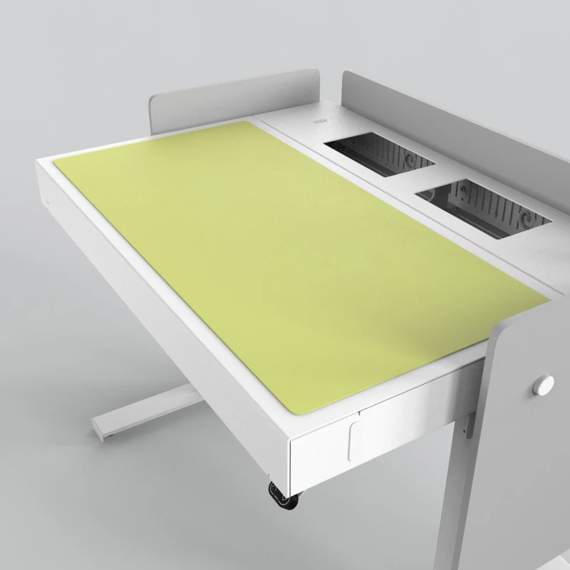 Image of Heckler Design H922-4182 desk pad Linoleum Yellow