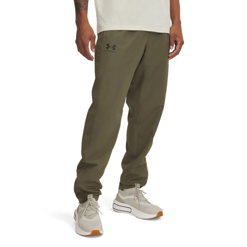 Image of Under Armour Rival Woven Tracksuit Bottoms Mens - Green Green S