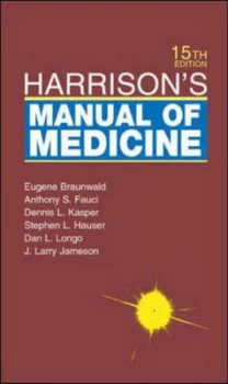 Image of Harrisons Manual of Medicine by Eugene Braunwald and Tinsley Randolph Harrison Book