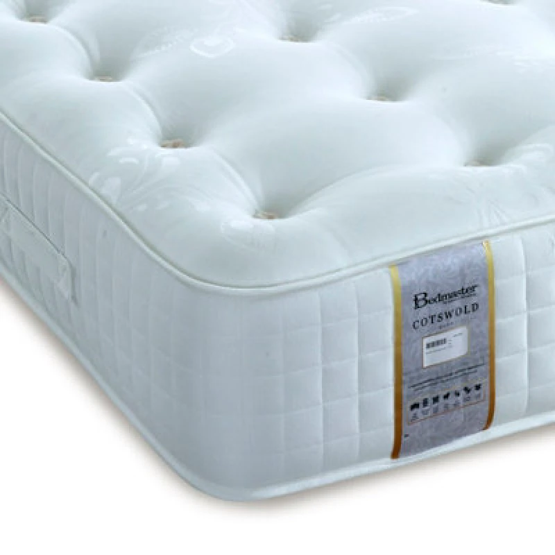 Image of Bedmaster Cotswold 3000 Pocket Sprung Natural Mattress White