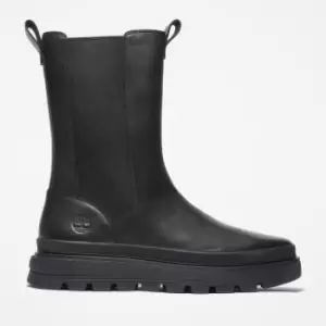 Image of Timberland Ray City Combat Boot For Her In Black Black, Size 3.5