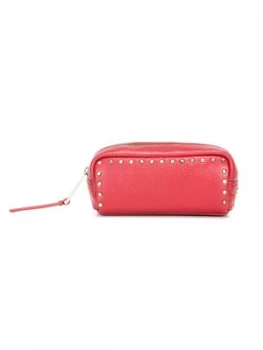 Image of Village England Farlham Cosmetic Bag Red