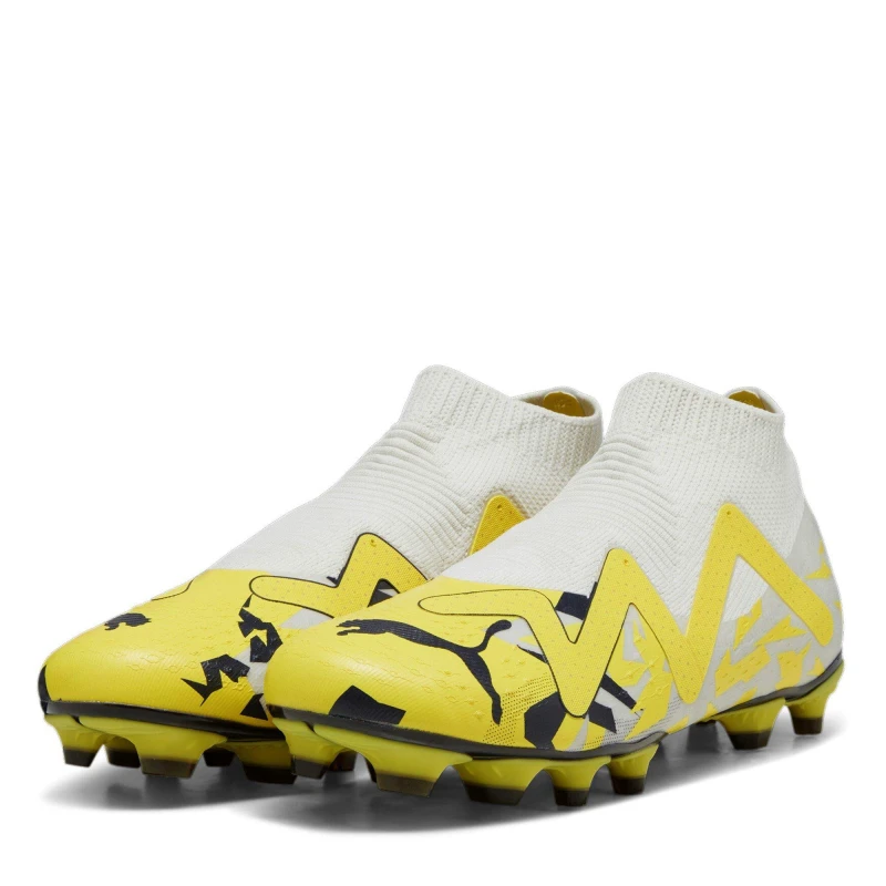 Image of Puma Future Match.3 Firm Ground Laceless Football - Grey Grey 8