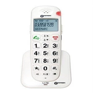 Image of Geemarc AMPLIDECT260 Extra Loud Cordless Talking Telephone