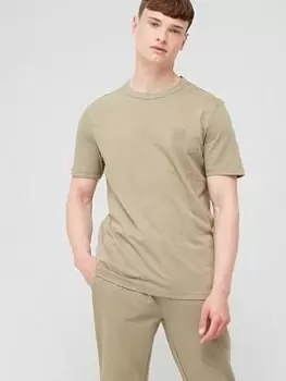 Image of BOSS Tegood Regular Fit T-Shirt - Light Green , Light Green, Size 2XL, Men