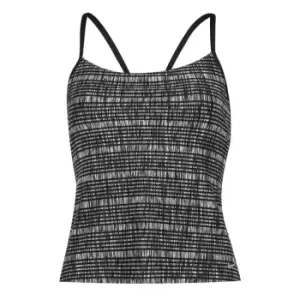 Image of Nike Sport Tankini Top Womens - Black