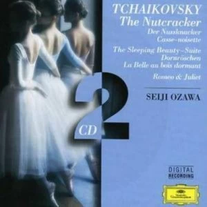 Image of Nutcracker Boston So Sfso Ozawa by Peter Ilyich Tchaikovsky CD Album