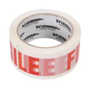 Image of Fixman FRAGILE Packing Tape - 48mm x 66m
