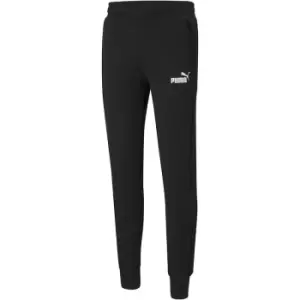 image of Puma Mens ESS Slim Pants - Medium - Black - Black