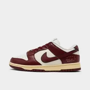 Image of Nike W Dunk Low Se, Sail/Team Red-Black-Muslin, size: 3+, Female, Trainers, DV1160-101