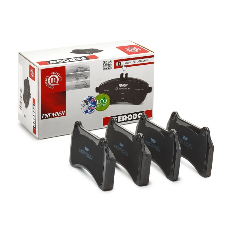 Image of FERODO Brake pad set FERODO FDB1712